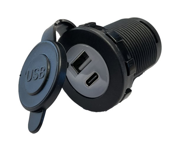 Inbouw dual usb A+C zonder led